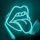Rolling Stones Led Neon Sign