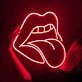 Rolling Stones Led Neon Sign