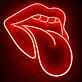 Rolling Stones Led Neon Sign