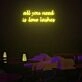 All You Need Is Lashes Neon Sign Custom Neon Sign Lights Night Lamp Led Neon Sign Light For Home Party