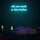 All You Need Is Lashes Neon Sign Custom Neon Sign Lights Night Lamp Led Neon Sign Light For Home Party