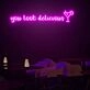 You Look Delicious Neon Sign Custom Neon Sign Lights Night Lamp Led Neon Sign Light For Home Party