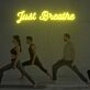 Just Breathe Neon Sign Custom Neon Sign Lights Night Lamp Led Neon Sign Light For Home Party