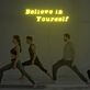 Belive In Yourself Neon Sign Custom Neon Sign Lights Night Lamp Led Neon Sign Light For Home Party