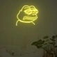 Sad Pepe Frog Neon Sign Custom Neon Sign Lights Night Lamp Led Neon Sign Light For Home Party