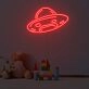 Unidentified Flying Object Neon Sign Fashion Custom Neon Sign Lights Night Lamp Led Neon Sign Light For Home Party