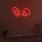 Rabbit Ears Neon Sign Fashion Custom Neon Sign Lights Night Lamp Led Neon Sign Light For Home Party