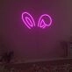 Rabbit Ears Neon Sign Fashion Custom Neon Sign Lights Night Lamp Led Neon Sign Light For Home Party