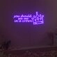 You Should See Me In A Crown Neon Sign Fashion Custom Neon Sign Lights Night Lamp Led Neon Sign Light For Home Party