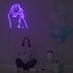Hold Hands Neon Sign Fashion Custom Neon Sign Lights Night Lamp Led Neon Sign Light For Home Party