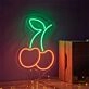 Cherry Neon Sign Fashion Custom Neon Sign Lights Night Lamp Led Neon Sign Light For Home Party