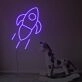 Rocket Ship Neon Sign Fashion Custom Neon Sign Lights Night Lamp Led Neon Sign Light For Home Party
