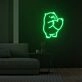 Icebear With Heart Neon Sign Fashion Custom Neon Sign Lights Night Lamp Led Neon Sign Light For Home Party