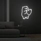 Icebear With Heart Neon Sign Fashion Custom Neon Sign Lights Night Lamp Led Neon Sign Light For Home Party