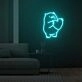 Icebear With Heart Neon Sign Fashion Custom Neon Sign Lights Night Lamp Led Neon Sign Light For Home Party