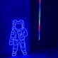 Astronaut Neon Sign