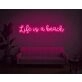 Life Is A Beach Neon Sign