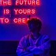 The Future Is Yours to Create Neon Sign