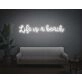 Life Is A Beach Neon Sign