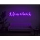 Life Is A Beach Neon Sign