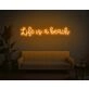 Life Is A Beach Neon Sign