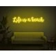 Life Is A Beach Neon Sign