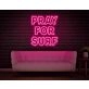 Pray For Surf LED Neon Sign v2