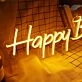 Happy Birthday – Led Neon Sign