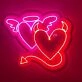 Angel and Devil Neon Sign