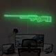 AWM Gun Neon Sign