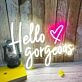 Hello Gorgeous – Led Neon Sign