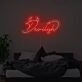 Devilish Neon Sign