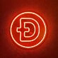 Doge Coin Neon Sign