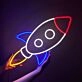 Rocket – Led Neon Sign