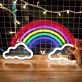 Rainbow in the cloud – Led Neon Sign