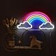 Rainbow in the cloud – Led Neon Sign