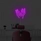 Hold Face Neon Sign