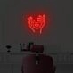 Hold Face Neon Sign