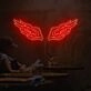 Icy Wings Neon Sign