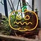 Pumpkin Halloween Led Light Sign