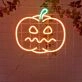 Pumpkin Halloween Led Light Sign