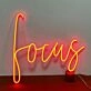 Focus  Led Neon Sign