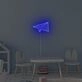 Paper Rocket Neon Sign