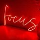 Focus  Led Neon Sign