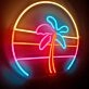 Retro Palm Tree – Led Neon Sign
