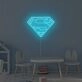 Superman Logo Neon Sign