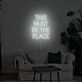 This Must Be The Place Neon Sign