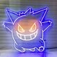Gengar pokemon anime Led neon sign