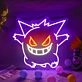 Gengar pokemon anime Led neon sign