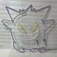 Gengar pokemon anime Led neon sign